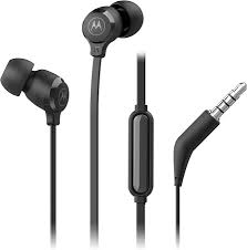 Motorola Sound Earbuds 3-S - In-ear hörlurar med mikrofon och djup bas