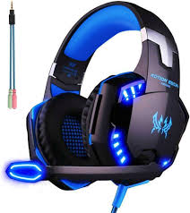 ArkarTech Gaming Headset med Mikrofon - Ultralätt & Justerbar