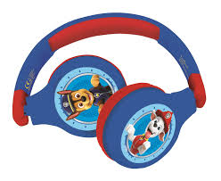 Lexibook Paw Patrol 2-i-1 Bluetooth Hörlurar för Barn