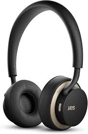 JAYS Trådlösa Bluetooth-hörlurar med 25 timmars batteritid