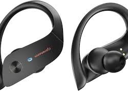 HAPPYAUDIO S3 Trådlösa Sporthörlurar med Öronkrok