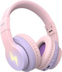 Trådlösa Bluetooth-hörlurar för barn med volymbegränsning