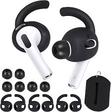 Hörlurar med Memory Foam och Halkfria Öronkåpor för AirPods Pro